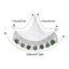 Macrame Toy Hammock Mesh Hammock Plush Toy Organizer Space-Saving Corner Plushies Net Cute Plushie Stuff Animal Holder For Kids