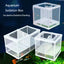 Plastic Aquarium Fish Breeding Isolation Box Fish Tank Aquarium Breeder Hatching Incubator Fish Tanks Isolator Feeding Accessory