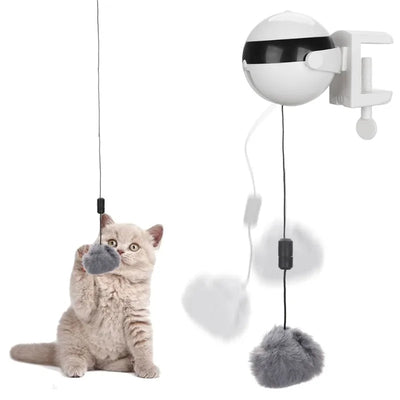 Cat toys interactive cat toys, cat teasing toy lifting ball, automatic lifting cat toy, electric fluttering cat rotating toy