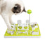 Cat Feeder Slow Eating Bloat Stop Food Plate Maze Interactive Puzzle Anti Skid Dishes Tray Home Pet Accessories Training Tool