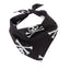 Dog Scarf Pet Costume Saliva Towel Adjustable Pumpkin Dog Scarf Triangle Pet Scarf Skull Washable For Boy Girl Toy