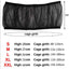 High Quality Nylon Mesh Bird Cage Cover Shell Skirt Net Easy Cleaning Seed Catcher Guard Bird Cage Accessories Parrot Bird Net