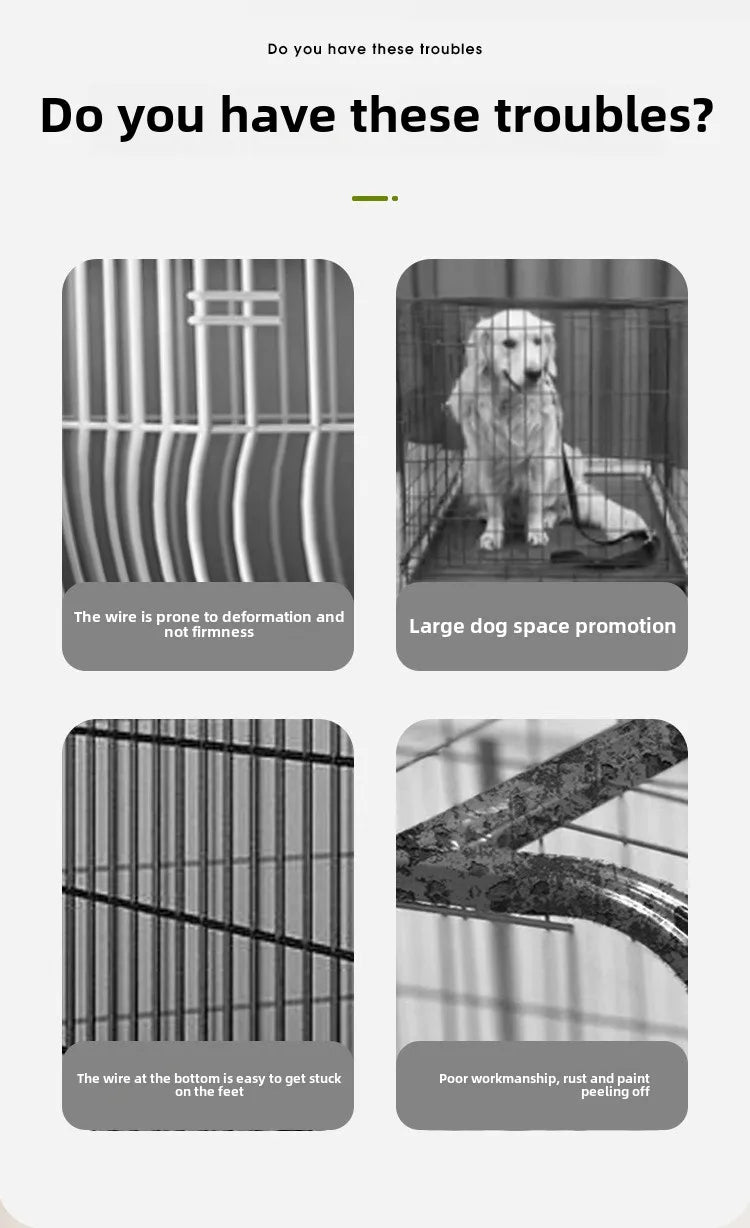 Indoor Small Dog Medium Dog Large  Dog Cage Pet  Utility Nest