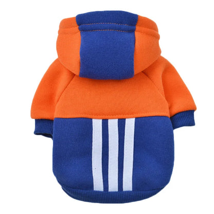 Winter Dog Hoodie Dog Clothes for Small Dog Puppy Clothes Bulldog Dog Coats and Jackets Dog Christmas Clothes Pet Supplies