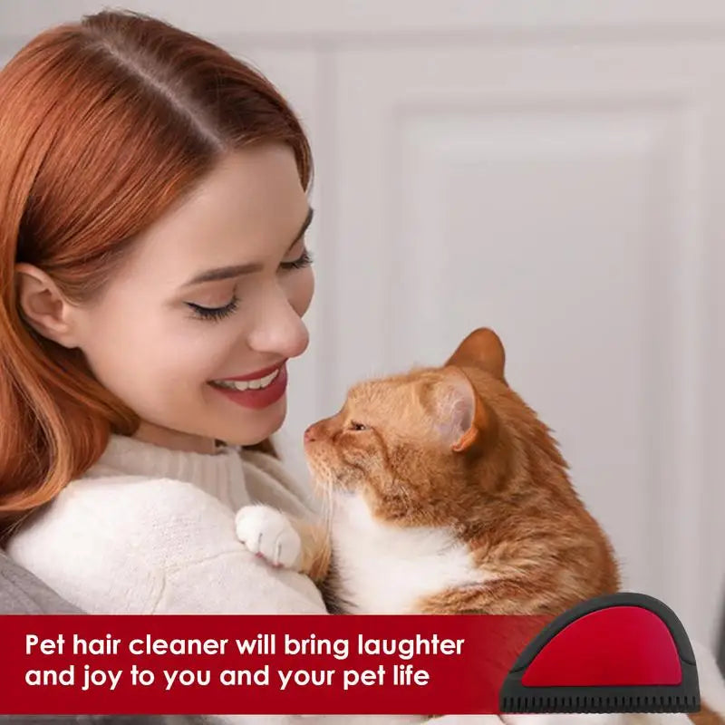 Pet Hair Remover Carpet Rake Cat Dog Hair Broom Carpet Scraper And Brush Reusable Fur Lint Remover