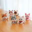 Cute Cat Meow Series Tiny Particle Orange Cat Building Blocks Ragdoll Silver Gradient Cow Building Block Toy