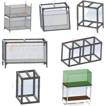 aquarium tank with cabinet high quality aquarium for restaurant with stand for sale