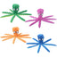 Pet Plush Toy Cat Dog Squeaker Squeaky Octopus Shell Toy Bite Resistant Puppy Interactive Training Teeth Cleaning Chew Toys