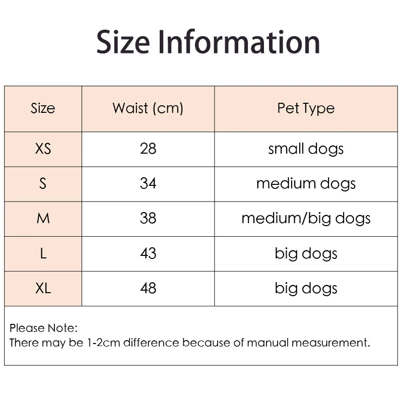 Cute Print Waterproof Physiological Pants Diapers Cotton Underwear for Small Puppy Safety Panties Breathable Girl Cat Clothes