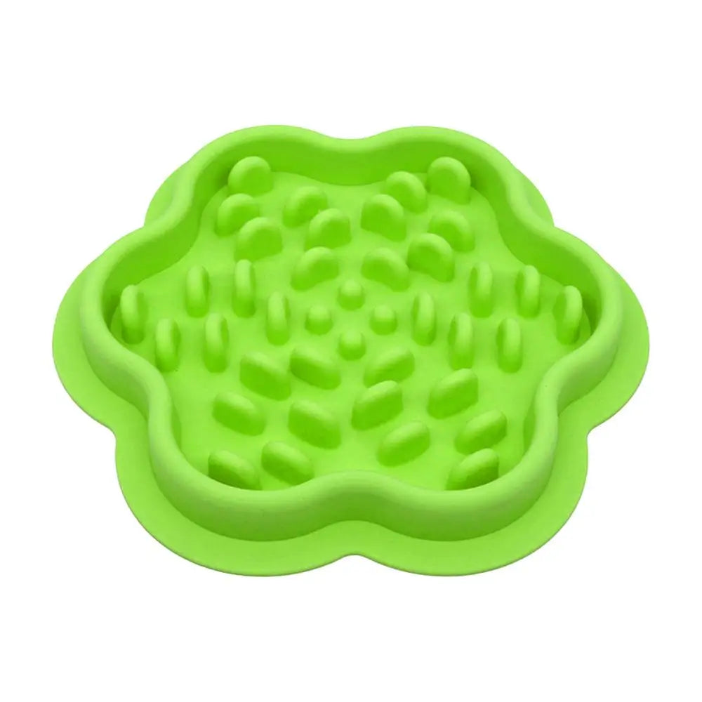 Cat Slow Feeder Non-Slip Slow Feeder Bowl Dog Bowls Food-Grade Silicone Bowls Dishes Pet Puppy Food  Feeding Dog Food Dispenser