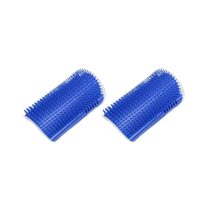 2/1PCS Pet Brush Comb Play Cat Toy Softer Cat Self Groomer Massage Comb with Catnip Face Scratcher for Kitten Puppy Cat Clean