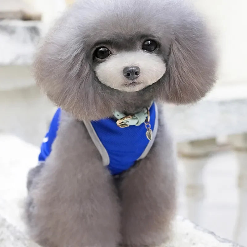 Dog Clothes Shirt Pet Cooling Vest Small Dogs Comfortable Costume Puppy Outfits Breathable Clothes Yorkshire Terrier Chihuahua