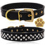 Rhinestone Pet Collars, Comfortable PU Leather Dog Collar, Zinc Alloy Buckle, Glitter, Small Dogs and Cats Product
