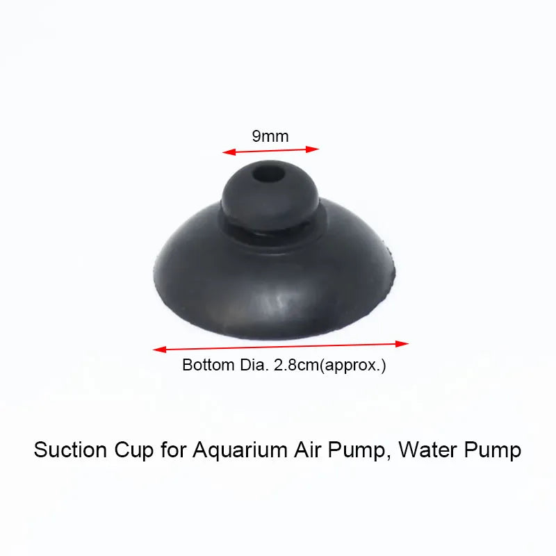10Pcs/lot Black Aquarium Suction Cup Filter Air Pump Water Pump Holder Sucker for Fish Tank Pump Suction Cups For Glass Surface