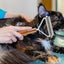 Pet Hair Comb Pet Hair Remover Cats Grooming Comb Non-Slip Pet Hair Comb with Wooden Handle and Comfortable Grip for Home Pet