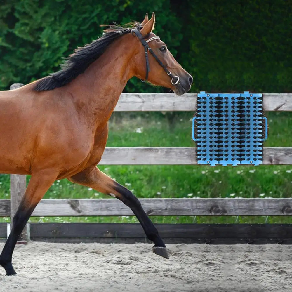 Grooming Brush for Horses Shedding Horse Brush Grooming Tool Itch Relief Grooming Brush Pet Hair Brush Cleaning Tools Cat Dog