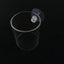 New Glass Aquarium Feeding Ring Fish Tank Station Floating Food Tray Feeder Aquarium Accessory with Strong Suction Cup