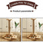 Pet Cat Toy Solid Wood Cat Turntable Funny Cat Stick Balls Durable Sisal Scratching Board Cat Supplies Cat Grab Column