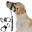 Nylon Dog Muzzle for Small Medium Large Dogs Adjustable Anti Barking Biting , Control Pet Leader Dog Head Collar Halter Leash