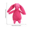 Cute animal shape plush dog toys Bite resistant teeth interactive pet supplies