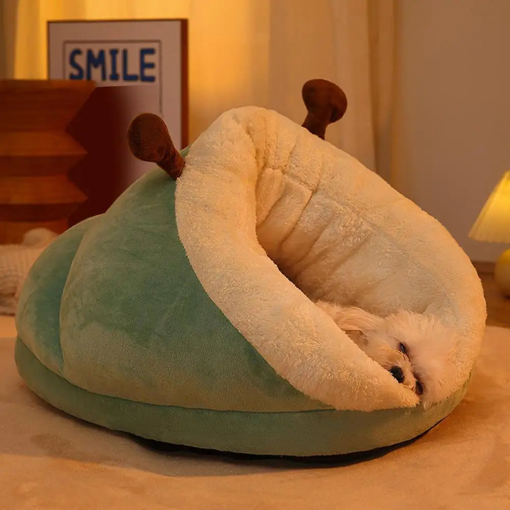 Cat Sleeping Bag Thickened Pet Sleeping Bag Winter Kitten House Multipurpos Warm Cave Nest Soft Indoor Cat Puppy House Cages