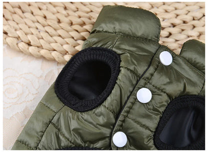Winter Pet Puppy Dog Cat Clothes Ultralight Kitten Cat Down Coat Jacket Soft Warm Cotton Vest for Kitten Fat Cat Sport Clothing