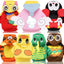 Costumes Cartoon Cute Pet Dog Clothes Winter Christmas Soft Fleece Animal Duck Owl Tiger Dinosaur Cosplay Dog Hoodies Clothes