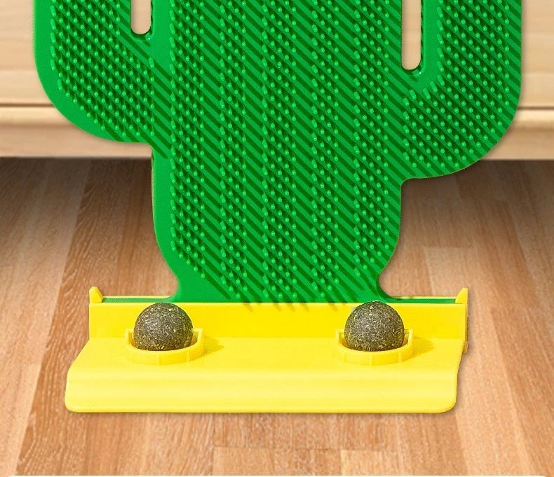 Cat Hair Scratch Corner Tickle Cactus Toy Scratch Scratch Massage Brush Face Hair Removal Cat Brush Artifact Pet Supplies