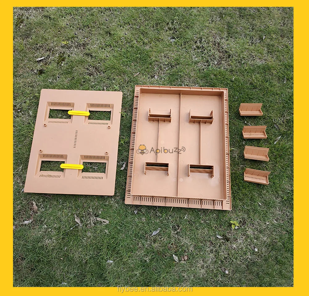 Langstroth 3-Layer 10-Frame Thermo Plastic Bee Hives for Sale - Bee Hive Box - Beekeeping Equipment Wholesale - Beehive Supplies
