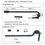 Aquarium Fish Tank Filter Rain Spray Bar Unit Outflow Pipe Inlet Outlet Tube Kit Fish Tank External Canister Filter Accessories