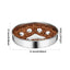 Dog Food Bowl Anti Rust Cat Food Bowl Oven Fridge Safe Pet food Container Dish for Small Medium Size Dogs for Indoor Outdoor