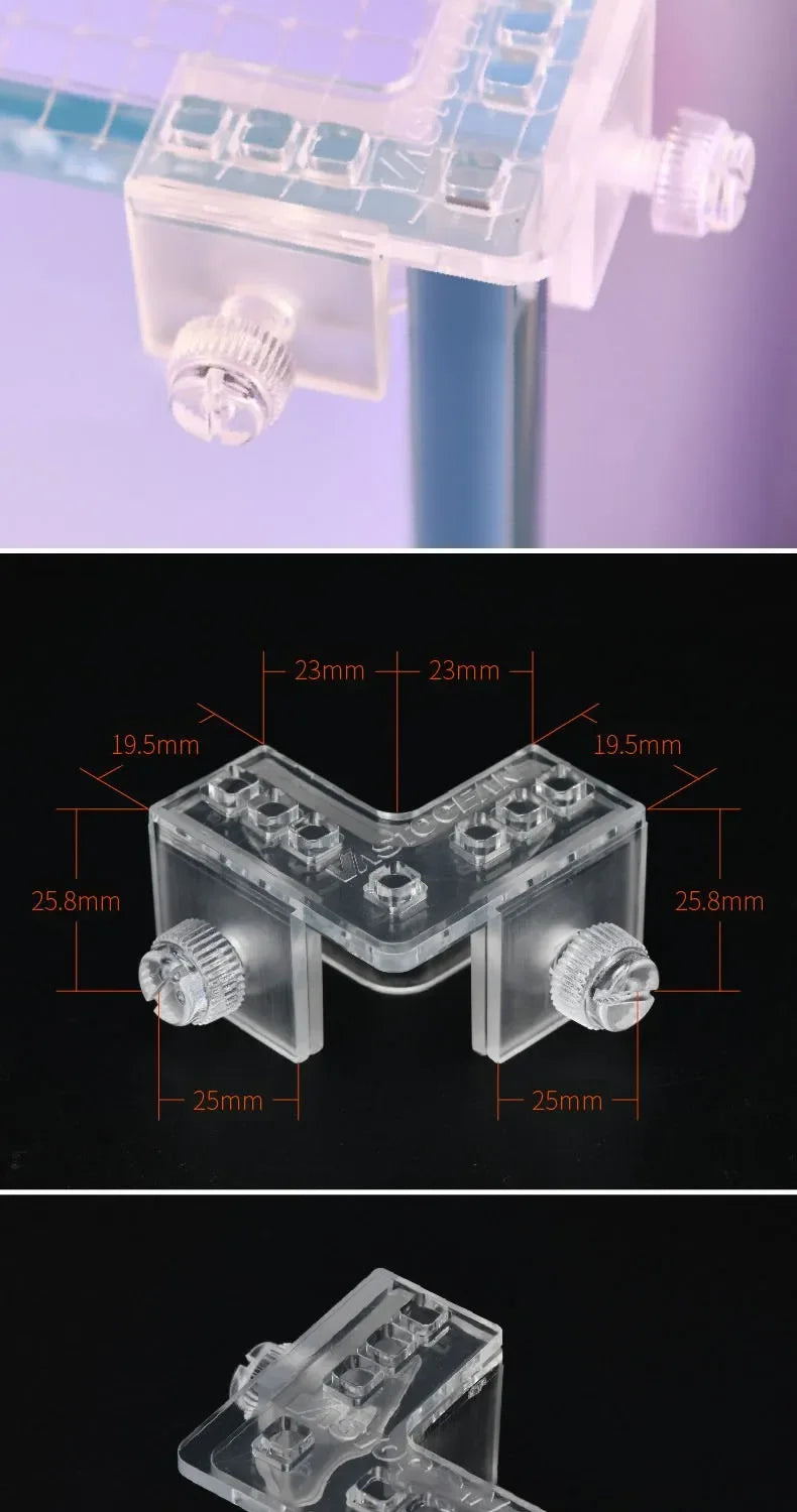DIY Aquarium Screen Net Clear Mesh Netting Fish Tank Covering Anti-Jumping Net Anti-Escape Replacement Net крышка для аквариума