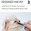 Pet Facial Cleaning Comb Removes Tear Stains Eye-poop Comb Dog Hair Repair Scissors Cat Hair Comb Pet Clean Supplies Accessories