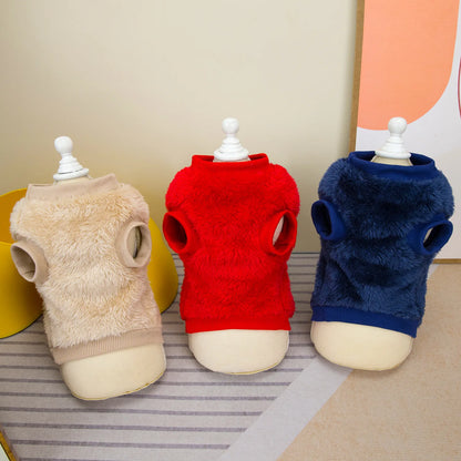 Warm Thermal Fleece Dog Winter Clothes Dog Sweater for Small Medium Dogs,Yorkie Chihuahua Fleece Vest Puppy Pullover Pet Apparel