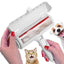 Pet Fur & Lint Roller With Self-Cleaning Base