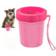 Pillar Shaped Pet Claws Cleaner Soft Silicone Foot Cleaning Cup Portable Cat And Dog Clean Brush Household Practical Product