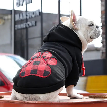 Warm Cotton Pet Dog Clothes Letter Dog Hoodie Design Cool Dog Pullover For Puppy Small Medium Dogs Chihuahua Coats