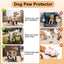 UXCELL 4pcs Casual Dog Shoes Waterproof Anti-Slip Dog Shoes Dog Boots Paw Protectors Outdoor Walking Protector Pets Shoes
