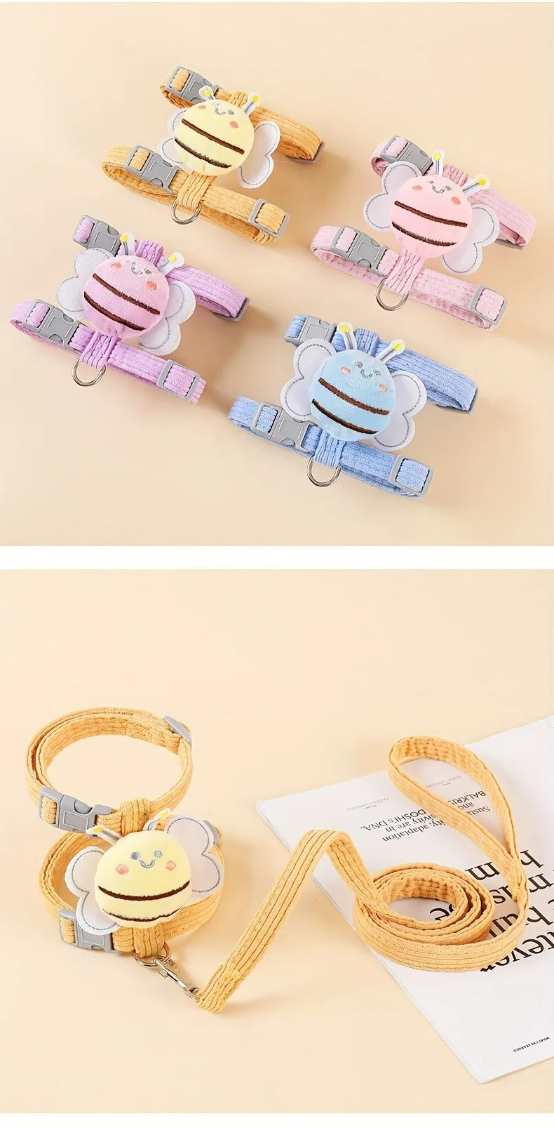 Cats Harness Products for Pets Accessories Collar Small Breeds Kittens Harness Pet Leash Necklace Collars Things