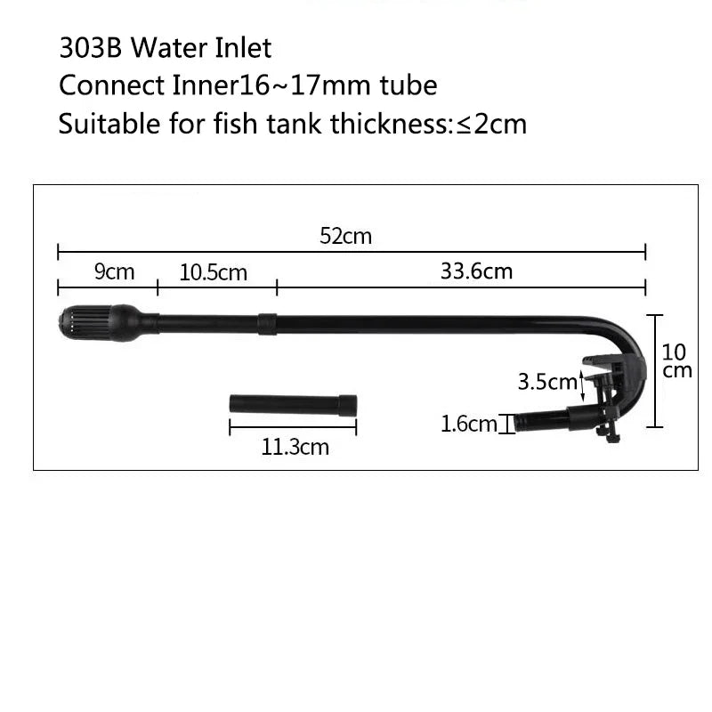 Aquarium Fish Tank Filter Rain Spray Bar Unit Outflow Pipe Inlet Outlet Tube Kit Fish Tank External Canister Filter Accessories