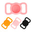 UXCELL 3 Pcs Airtag Case Dog Cat Collar Silicone Tracker Case Protective Case For Apple Air Tag No include GPS