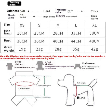 Spring and summer small dog clothing minimalist suspender thin breathable small and medium-sized dog pet cat clothing supplies