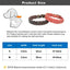 Braid Small Dog Collar Handmade from Thick Full Grain Leather Soft Durable Sturdy Material Belt Buckle Collar for Medium Breeds