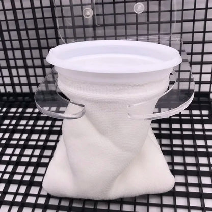 1Pcs Acrylic Aquarium Filter Bag Holder Frame Bracket for Bottom Fish Marine Filtration System 10cm Filter Bags Accessories