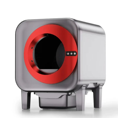 Mascotas accesorios Extra Large Smart Cat toilet Low Noise Automatic Cleaning Cat Litter Box with App Remote Control