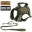 Tactical Small Dog Cat Harness Leash with Patches Working Training Puppy Straps with Handle Soft Mesh Adjustable Pet K9 Vest