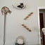 Wall Mounted Cat Climbing Rope & Bridge Wooden Cat Furniture for Cats Exercise & Claw Grinding Indoors Sturdy & Durable Cat Toys