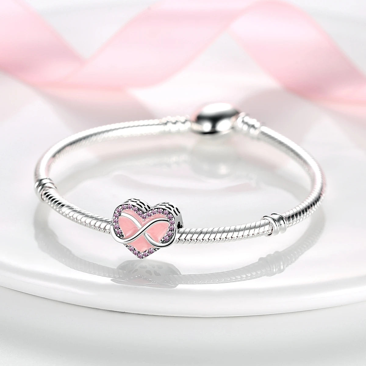 MULA 1PC Silver Plated Pig Bird Beads Fit Original Charm Bracelet DIY Jewelry Making For Woman
