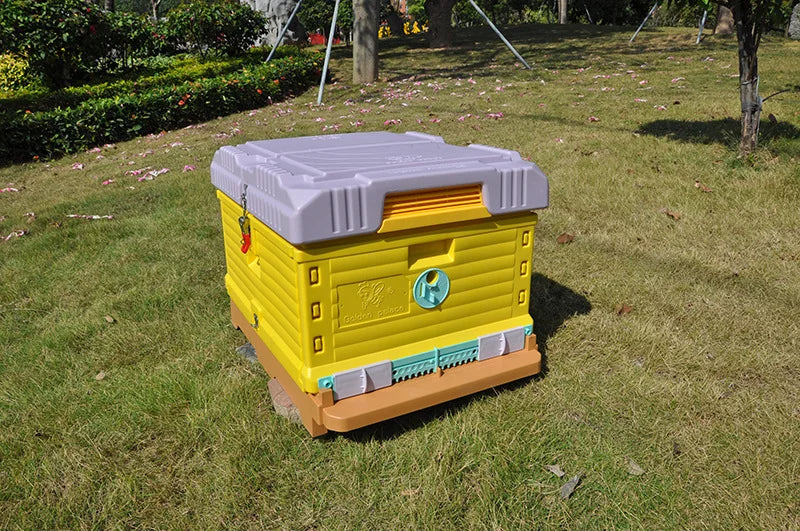 Hot Sale Thermo Insulated Beehive HDPE One-Layer Langstroth Plastic Bee Hive for Beekeeper