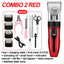 Pet Shaving Machine Dog Clipper Sets Dog Hair Grooming Barber Trimmer Set Cordless Rechargeable Pet Shaving Machine Pet Supplies
